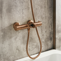 Thermostat-Wannenarmatur – satiniertes Kupfer - Arlo