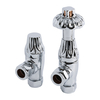 Thermostatische Winkelventile im Paar,  in Chrom - Regent Hudson Reed