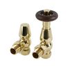 Thermostatische Winkelventile Klassisch,  Poliertes Messing,  Paar – Regent Hudson Reed