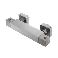 Thermostatisches Duschventil (eckig) – Metallgrau - Rune