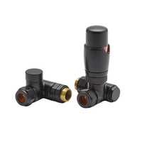 Thermostatisches Eckventil-Set für den Mischbetrieb,  in Schwarz – Hudson Reed