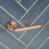 Toilettenpapierhalter zur Wandmontage,  in Kupfer - Eris Hudson Reed
