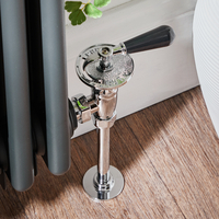 Traditionelle Winkelventile im Paar (Thermostatisch) – Chrom