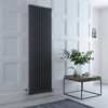 Traditioneller Gliederheizkörper (2-Säulen) Vertikal 1800mm x 560mm - Anthrazit - Regent & Hudson Reed
