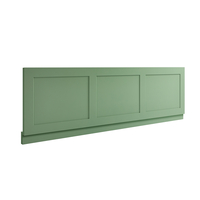 Traditionelles Seitenpaneel für Badewannen 1700mm Pastellgrün