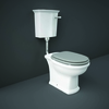 Traditionelles WC mit erhöhtem Spülkasten – Soft-Close-Sitz Grau – RAK Washington x Hudson Reed