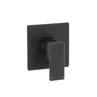 Unterputz-Duscharmatur in Schwarz,  manuell - für 1 Verbraucher - Preto Hudson Reed