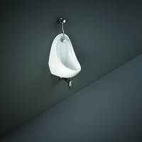 Urinal mit Unterputz-Spülkasten 4.5L,  Automatische Spülung - zur Wandmontage - RAK Jazira x Hudson Reed
