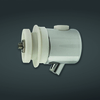 Urinal Spülventil,  Chrom-Finish,  Messing gefertigt – RAK x Hodson Reed