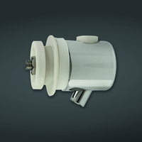 Urinal Spülventil,  Chrom-Finish,  Messing gefertigt – RAK x Hodson Reed