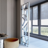 Vertikaler Design Heizkörper Satiniert 190cm x 55cm 689W – Tria Hudson Reed
