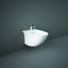 Wand-Bidet,  330mm x 380mm,  Glanz-Weiß,  Modernes Design – RAK Sensation x Hudson Reed