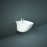Wand-Bidet,  330mm x 380mm,  Glanz-Weiß,  Modernes Design – RAK Sensation x Hudson Reed