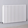 Wandheizkörper Weiß,  Warmwasser 1584W 635x1000mm Seitenanschluss,  2-lagig - Revive Hudson Reed
