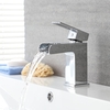 Wasserfall Design Wasserhahn,  1-Loch Einhebel-Waschtischarmatur in Chrom – Parade Hudson Reed