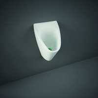 Wasserloses Wand-Urinal,  Glanz Weiß,  Modernes Design – RAK Venice x Hudson Reed