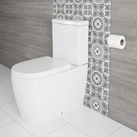 WC mit aufgesetztem Spülkasten inkl. Sitz mit Absenkautomatik - Otterton