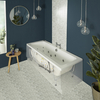 Whirlpool-Badewanne - 2 personen,  170 x 70cm,  Mittelablauf – 14 Wasserdüsen – Hudson Reed
