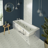 Whirlpool-Badewanne,  170 x 70cm – inkl. 14 Wasserdüsen - Hudson Reed