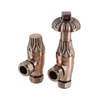 Winkelventile Retro,  Antikes Kupfer,  Paar – Thermostatisch – Regent Hudson Reed