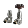 Winkelventile Thermostatisch,  als Paar,  Satiniert – Select Hudson Reed