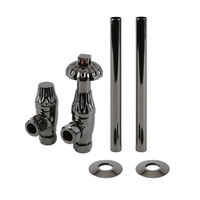 Winkelventile thermostatisch,  Rohrstücke für 15mm Kupferrohre – Farbe wählbar – Regent Hudson Reed