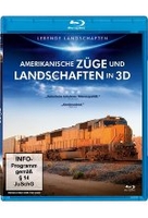Amerikanische Züge und Landschaften in 3D