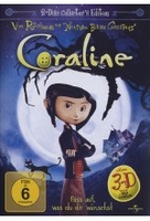 Coraline 3D [CE] [2 DVDs] (+ 4 3D-Brillen)