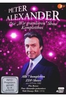 Die Peter Alexander Wir gratulieren Show - Komplettbox (Alle 7 ZDF-Shows plus Disneys Welt) - Fernsehjuwelen [4 DVDs]