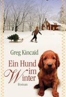Ein Hund im Winter