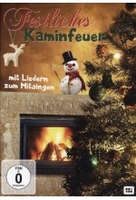 Festliches Kaminfeuer