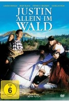 Justin allein im Wald