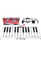 Klaviermatte Giant XXL-Piano (Bodenmatte mit 225x80cm)