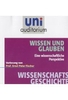 Wissen und Glauben - uni auditorium