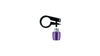 Abus NutFix M5 SPC VIOLET