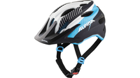 Alpina Carapax Jr. Jugendhelm WHITE-BLACK-BLUE 51-56CM