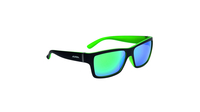 Alpina Kacey Fahrradbrille BLACK MATT-GREEN ONE SIZE