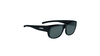 Alpina Overview II P Fahrradbrille BLACK MATT ONE SIZE
