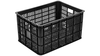 Basil Crate L 50 L Fahrradkasten BLACK