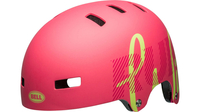 Bell Span Skate Helm Kids/Teens FLAMINGO/PEAR S 51-55