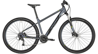 Bergamont Revox 3 SILVER BLUE/BLACK/LIME GREEN