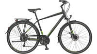 Bergamont Sponsor Disc Gent BLACK/LIME GREEN MATT
