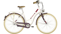 Bergamont Summerville N7 FH Lady CREME WHITE/AUBERGINE/RED