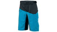 Bergamont Trail Shorts CYAN BLUE/BLACK M