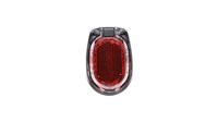 B&M Rückleuchte Secula Plus LED ROT/TRANSPARENT