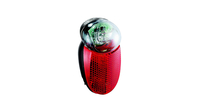 B&M Rücklicht Seculite Plus TRANSPARENT-ROT