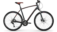 Centurion Cross Line Pro 2000 MATT-GUNMETAL (ROT/SCHWARZ)