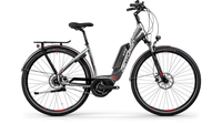 Centurion E-Fire City R650 SILBER (SCHWARZ/ROT)
