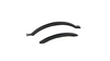 CFP Cross Mudguard Set SCHWARZ