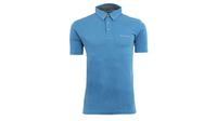 Columbia Nelson Point Polo AZURE BLUE L